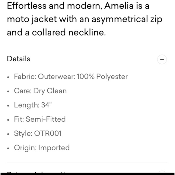 Michael Stars Amelia Moto Jacket Small pink - Picture 9 of 9